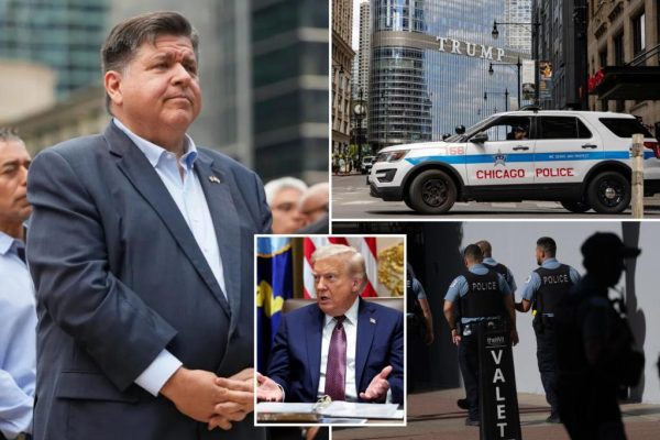 Trump Renews Chicago Crime Attack on Pritzker After Violent Weekend